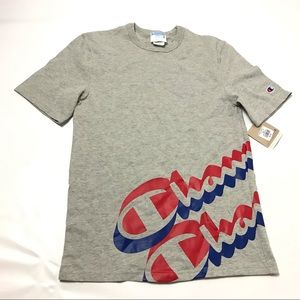 Champion S Heritage Tee Graphics Panel Script